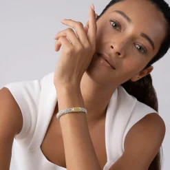 Yellow Sapphire Caviar Bracelet | 9mm